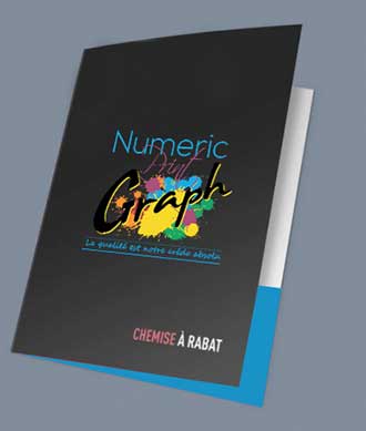 Chemise Rabat - Numeric Print Graph